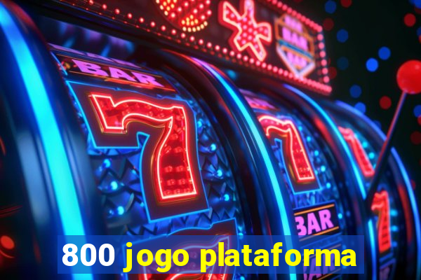 800 jogo plataforma